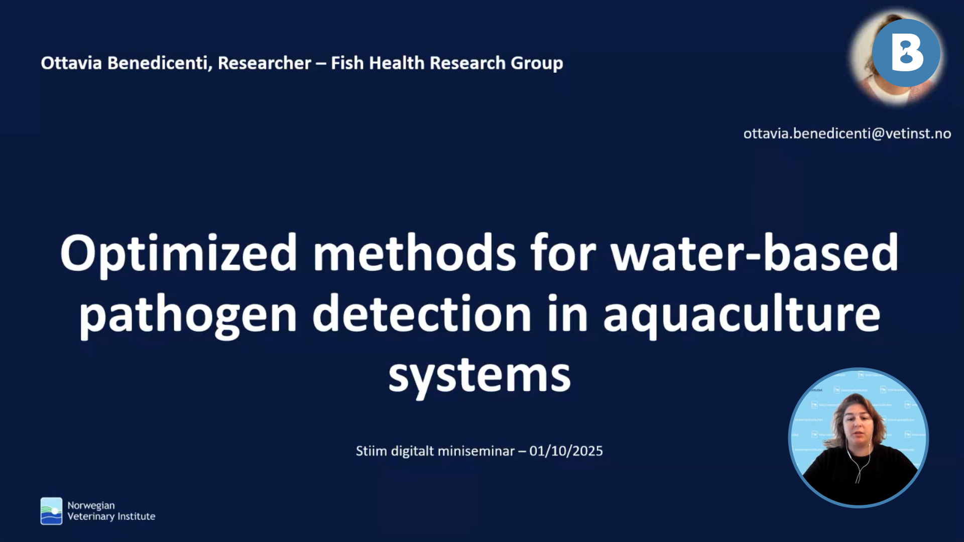 Forhåndsvisning av Optimized methods for water-based pathogen detection in aquaculture systems