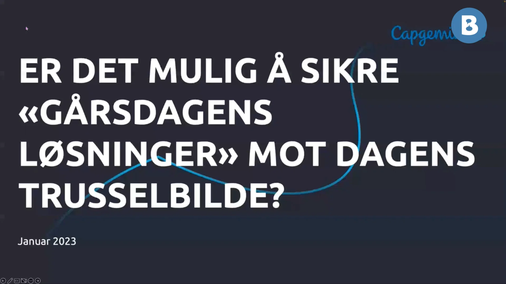 Image for Er det mulig å sikre «gårsdagens løsninger» mot dagens trusselbilde?