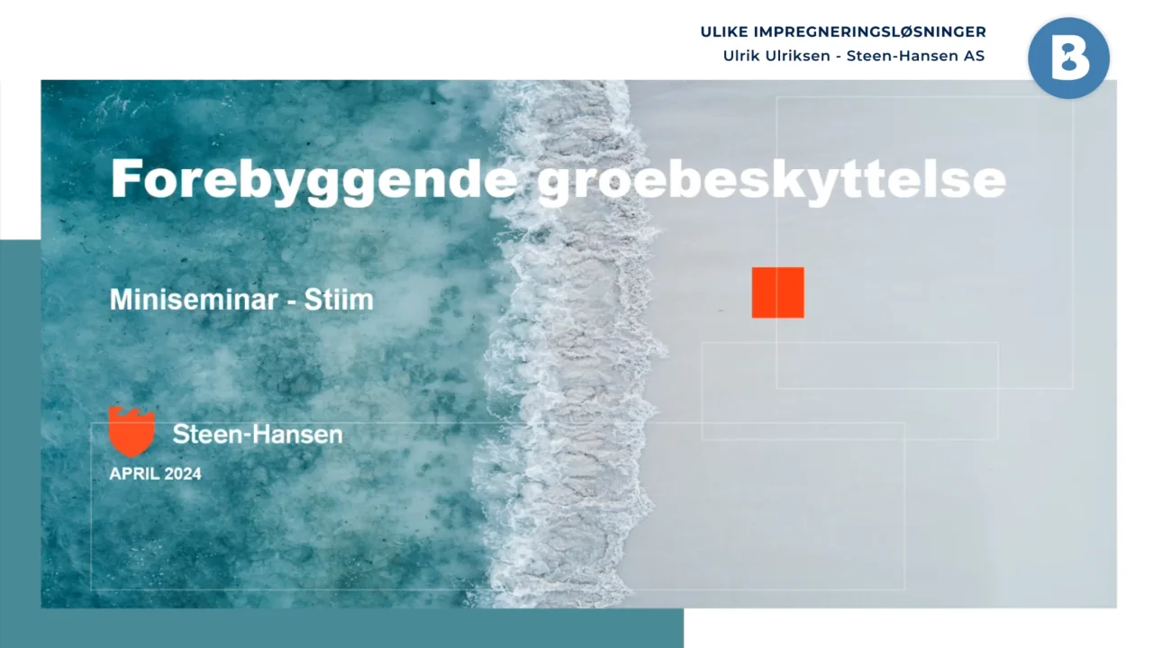Image for Ulike impregneringsløsninger for not
