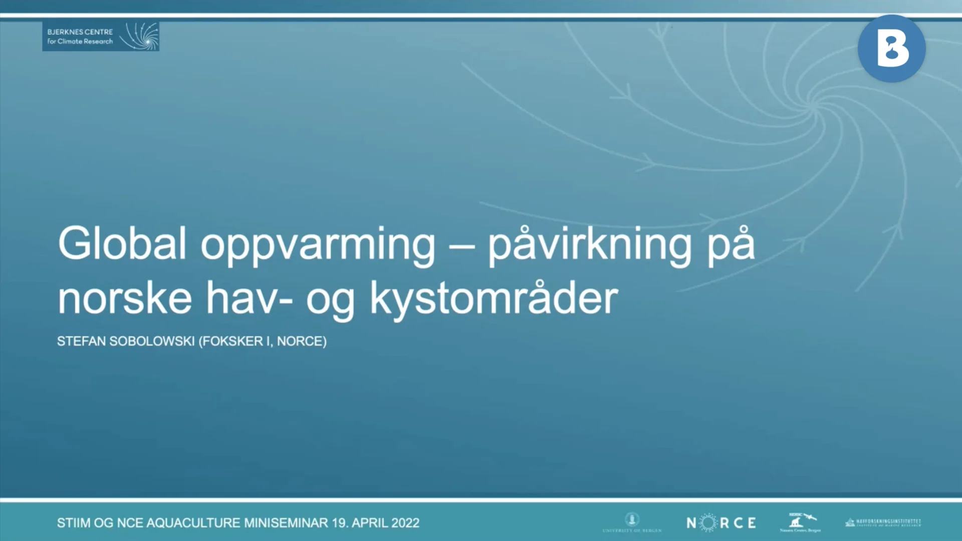 Image for Marin overvåkning – Global oppvarming