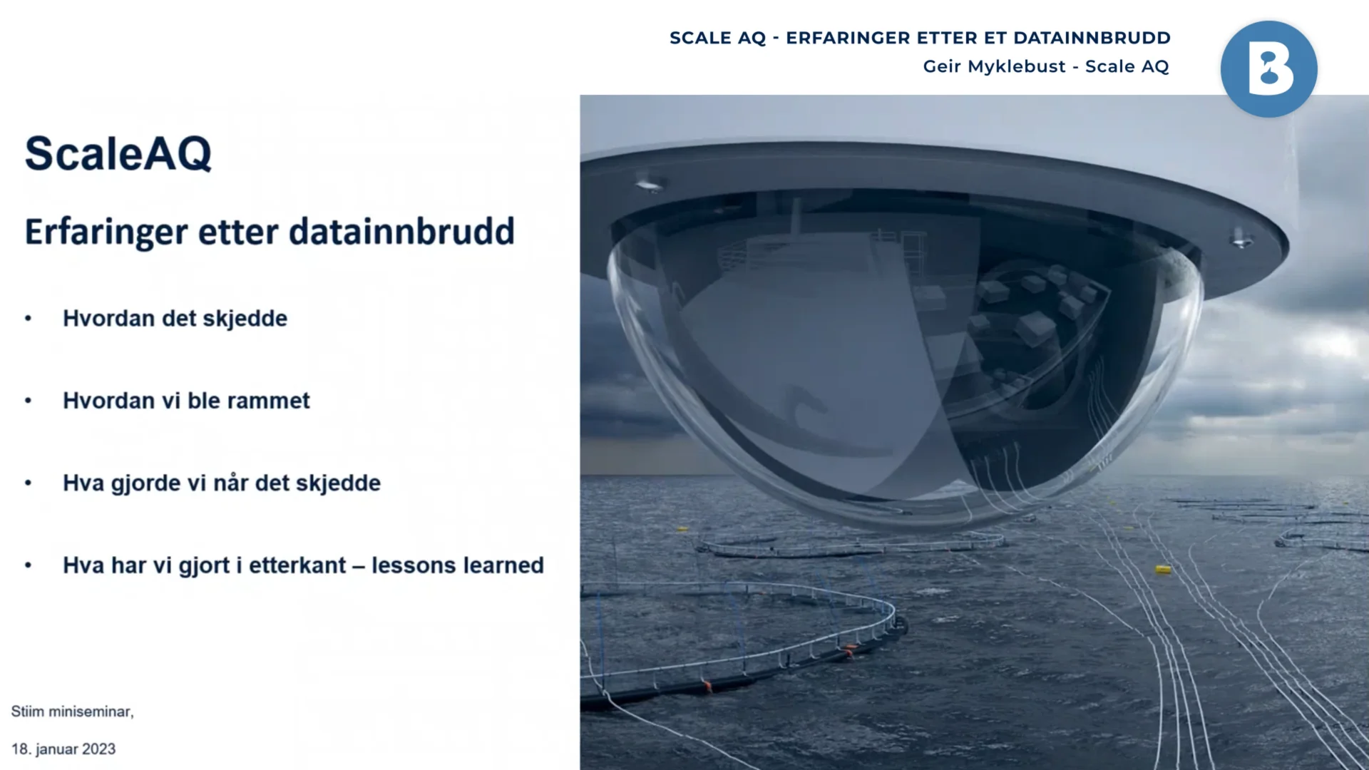 Image for Scale AQ – erfaringer etter datainnbrudd