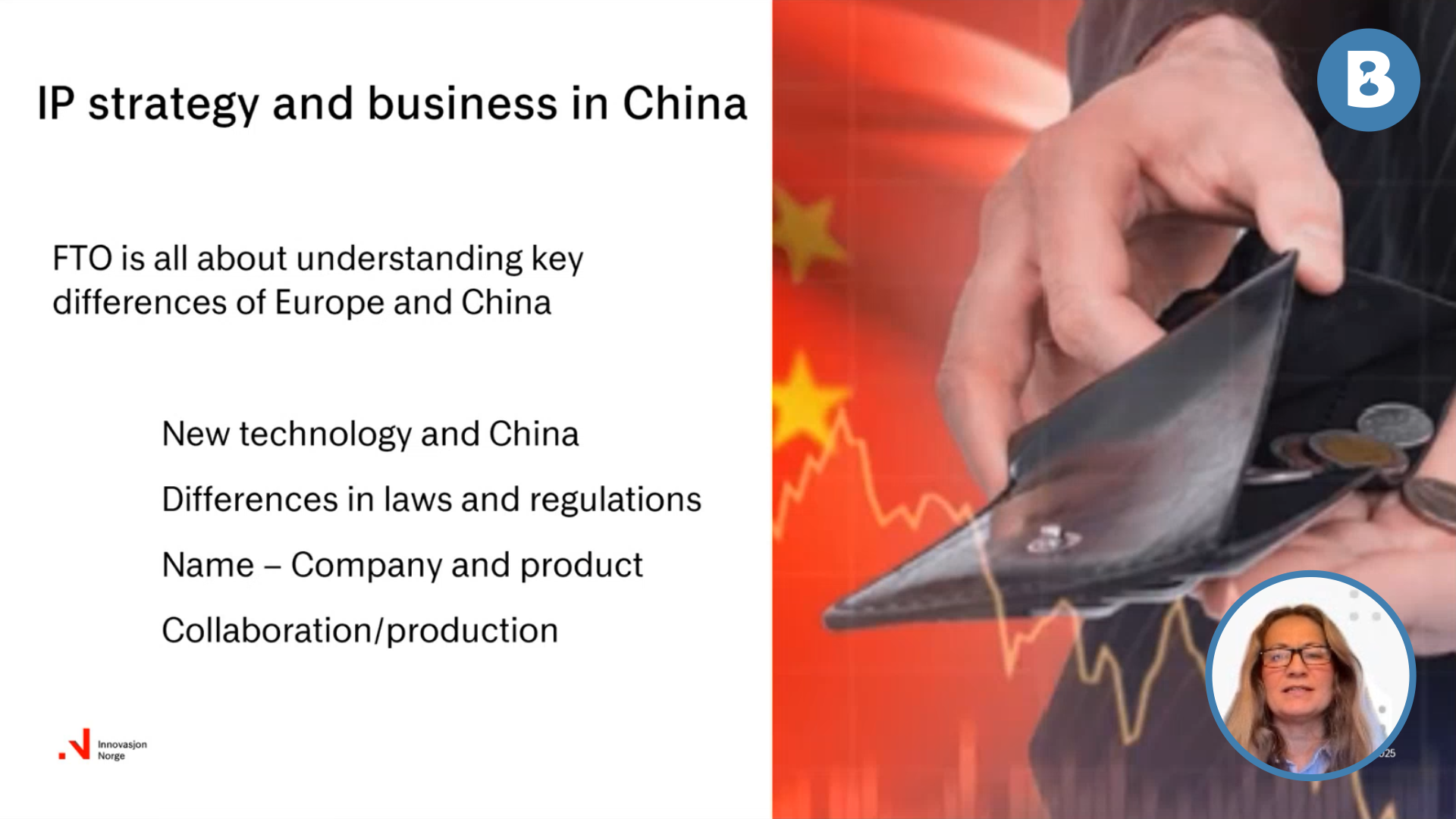 Image for IPR and «freedom to operate» in China
