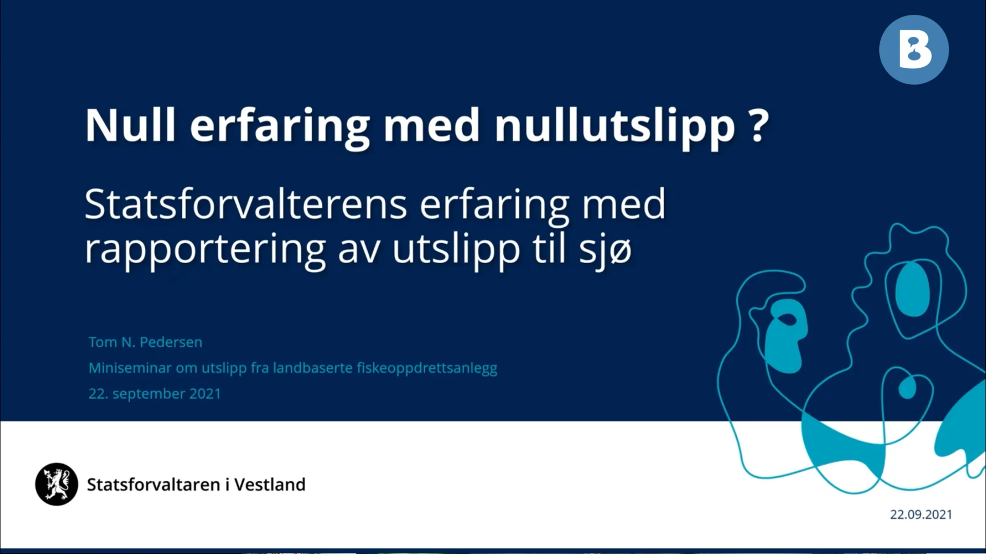 Image for Erfaring rundt utslipp fra landbaserte oppdrettsanlegg i Vestland