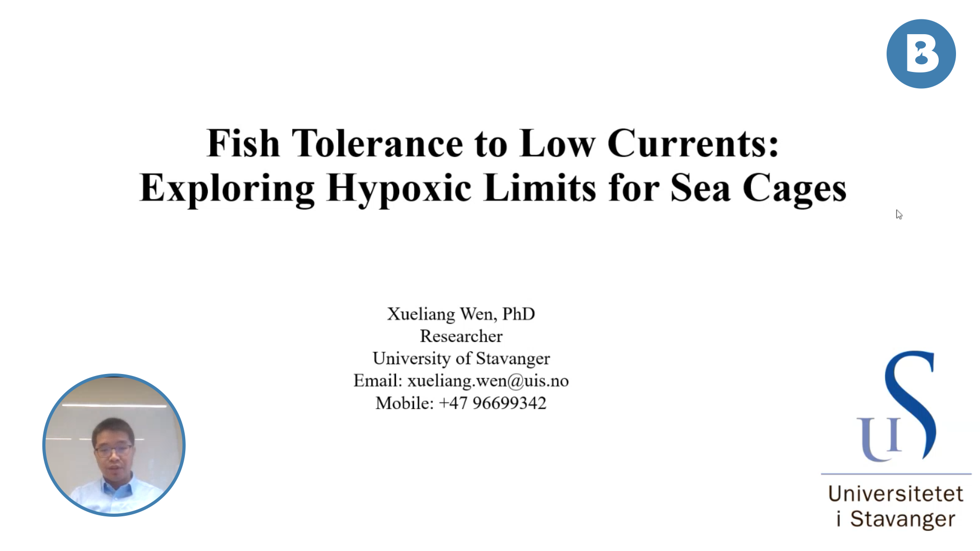 Forhåndsvisning av Fish Tolerance to Low Currents: Exploring Hypoxic Limits for Sea Cages