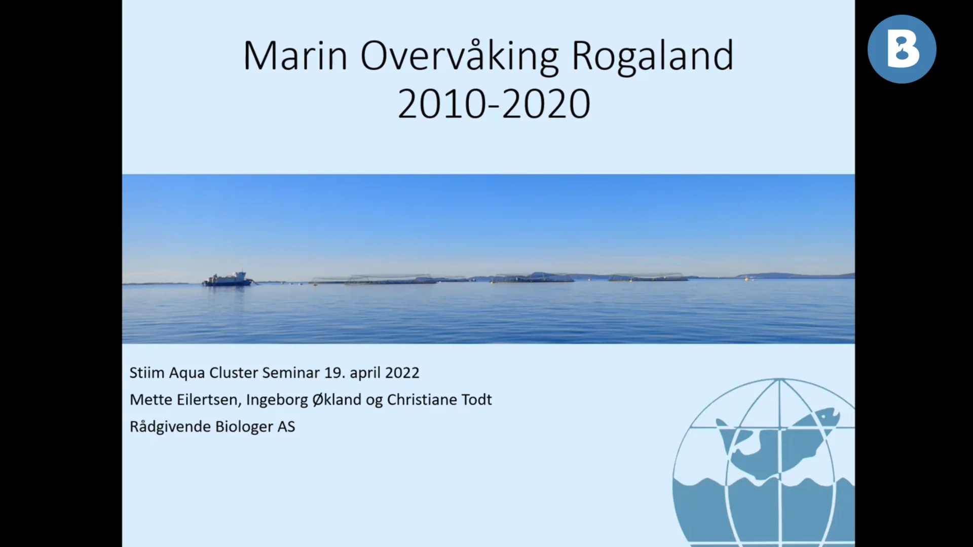 Image for 10 år med marin overvåkning i Rogaland