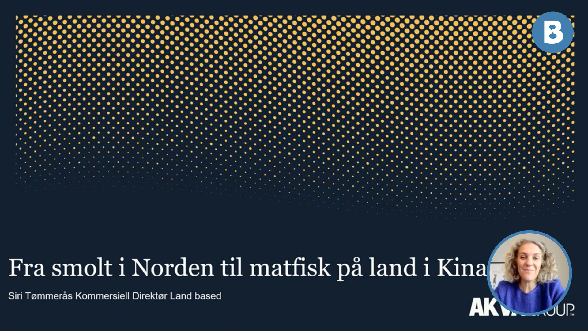 Image for Fra smolt i Norden til matfisk på land i Kina